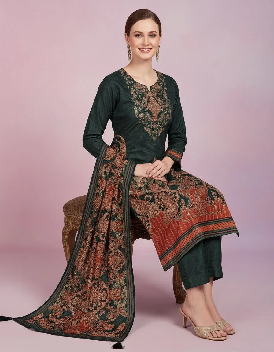 Traditional Kurti Set view 2