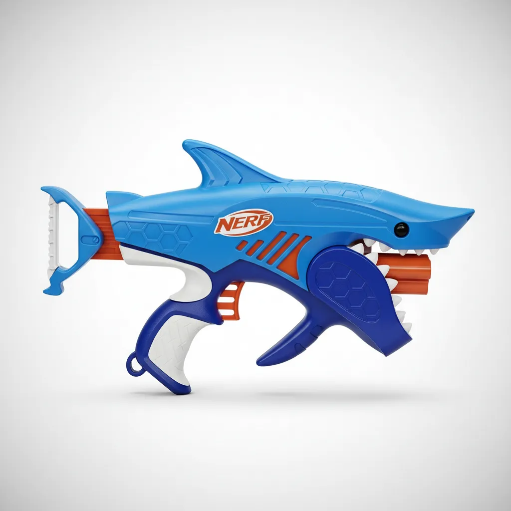 NERF Sharkfire Blaster view 2