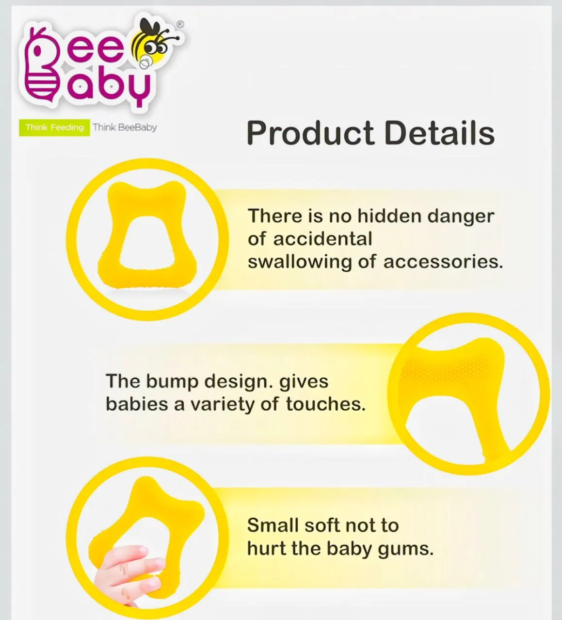 BeeBaby Teether G view 2