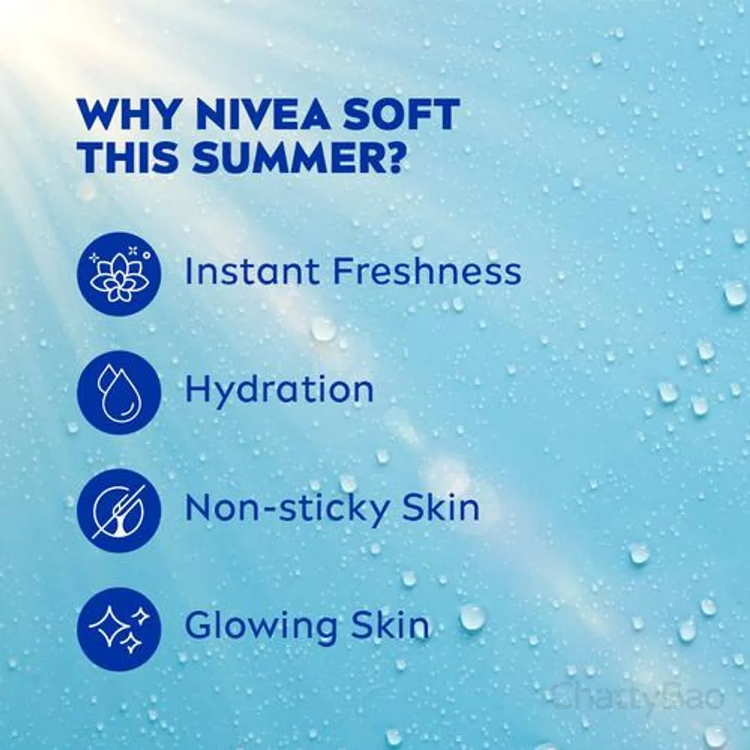 Nivea Soft Light Moisturizer 100 ml view 3