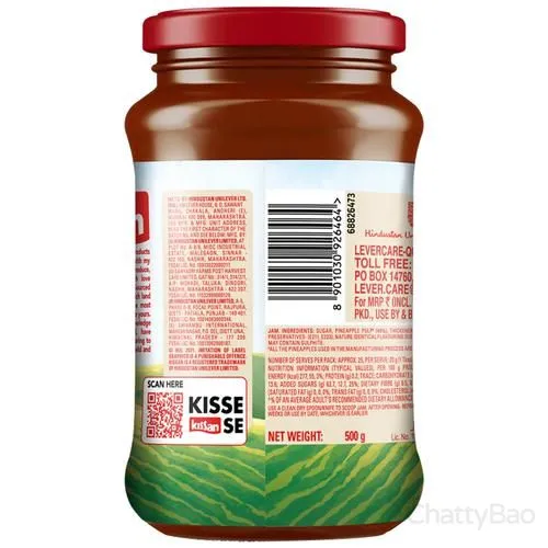 Kissan Pineapple Jam 500 g view 2