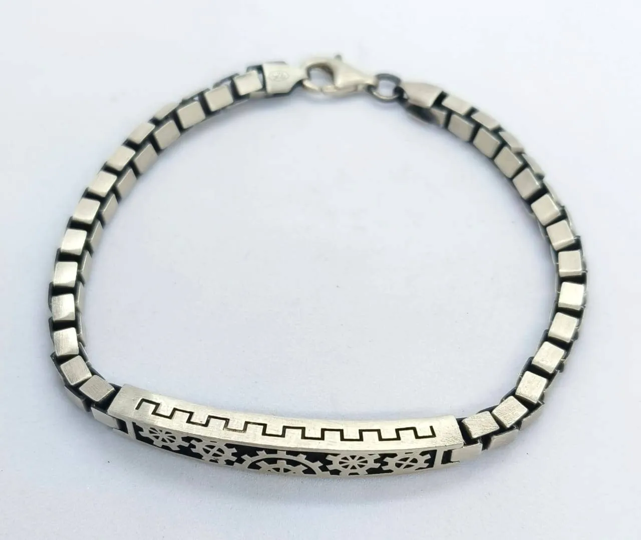 Silver Chain Bracelet (AVSBR-07) view 4