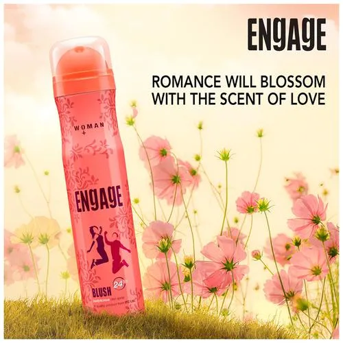 Engage Blush Bodylicious Deo Spray  For Women Fruity & Floral 150 ml view 2