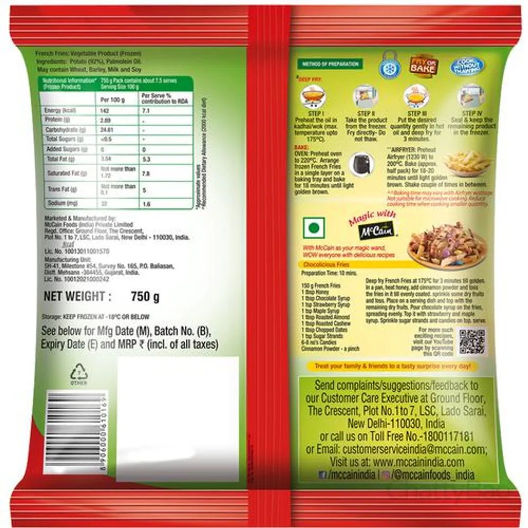 McCain French Fries 200 g view 2