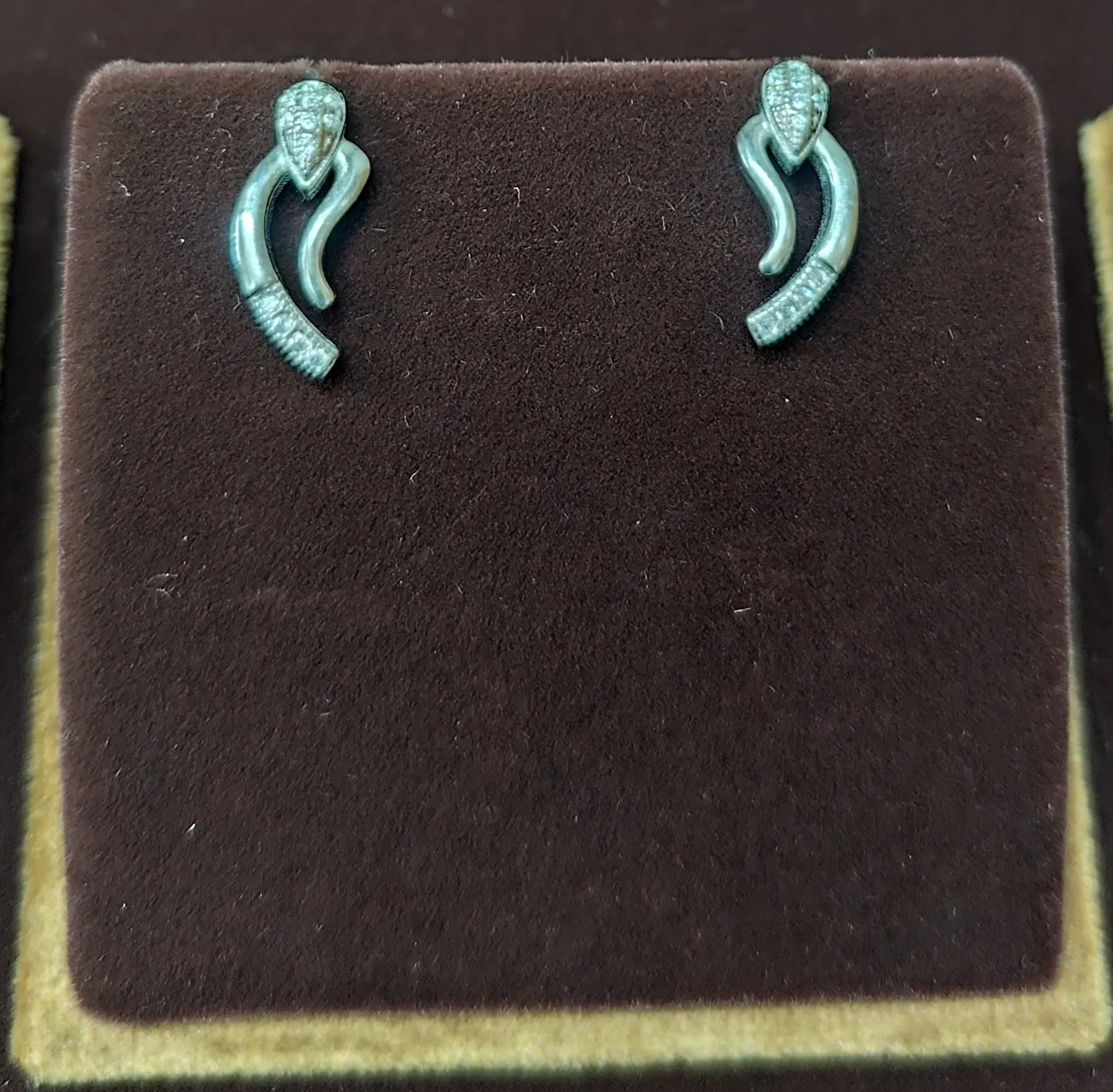 Diamond Earrings 1 view 3