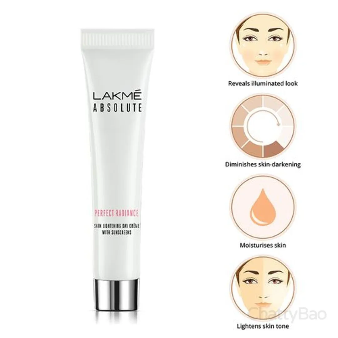 Lakme Absolute Perfect Radiance Skin Lightening Day Cream 15 g view 2