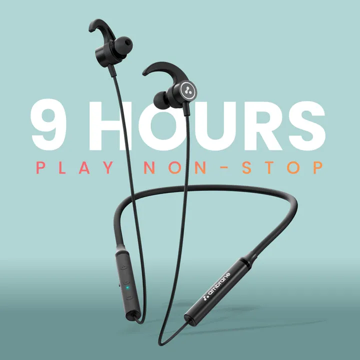 Ambrane Bassband Active Bluetooth Earphone view 2