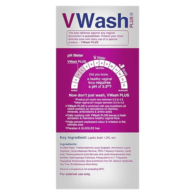V Wash Plus Expert Intimate Hygiene 200 ml view 2