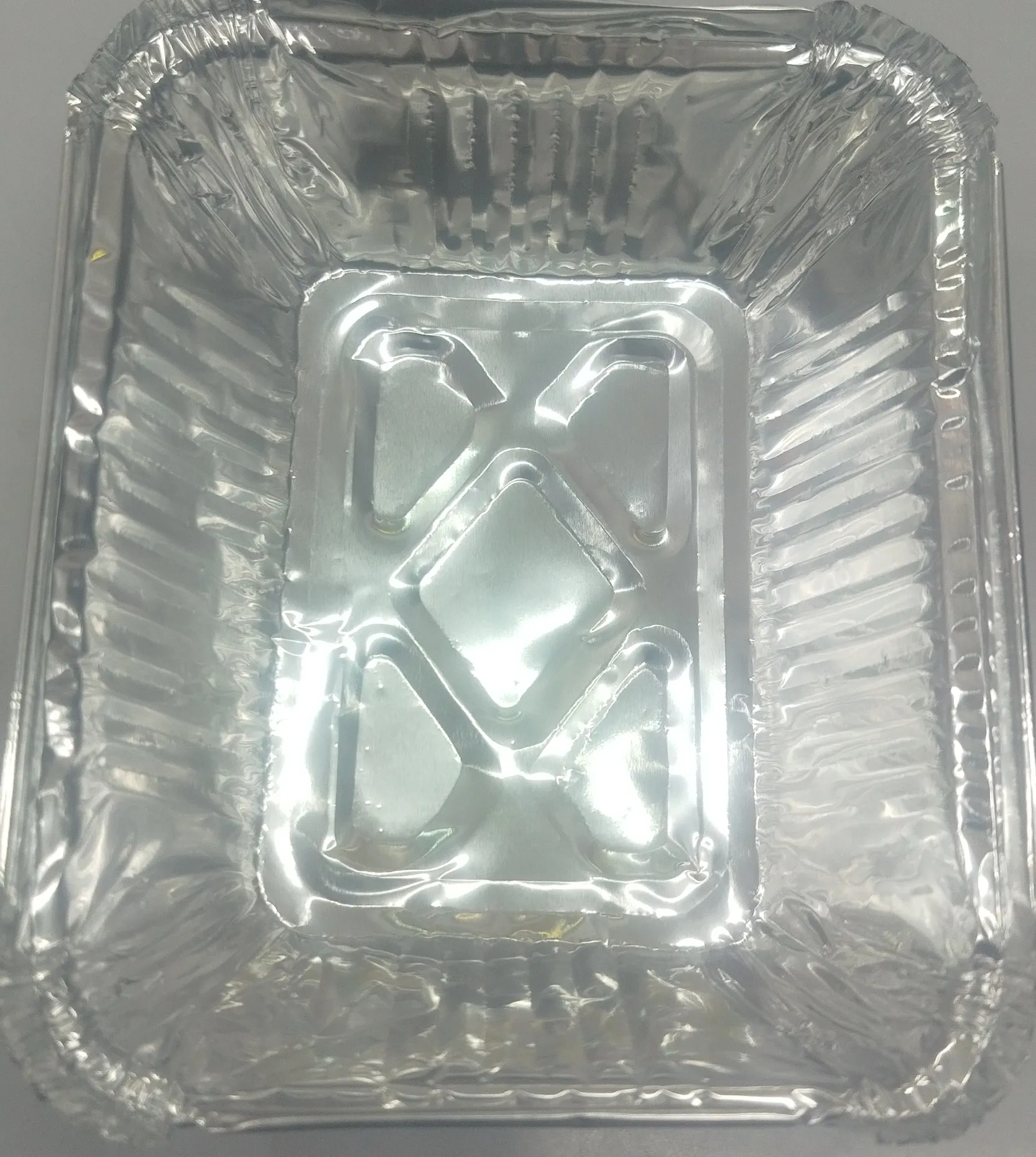 Silver Food Container view 2