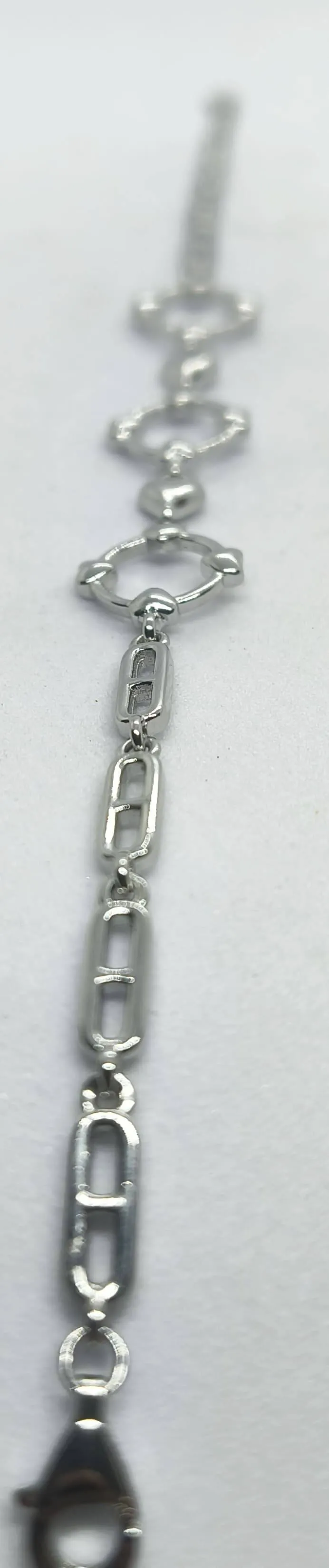 Silver Geometric Bracelet (AVSBR-034) view 5