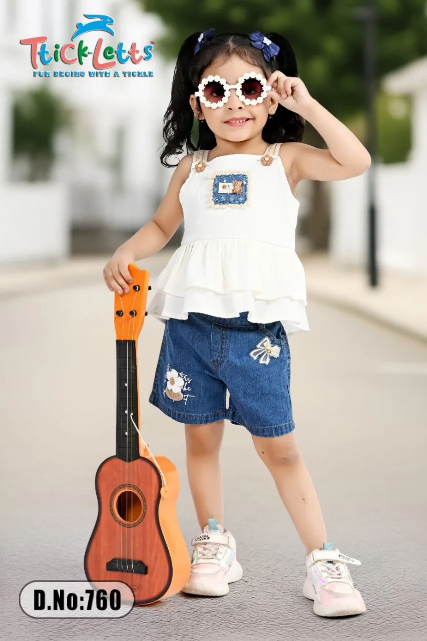 Tickletts Denim Set view 6