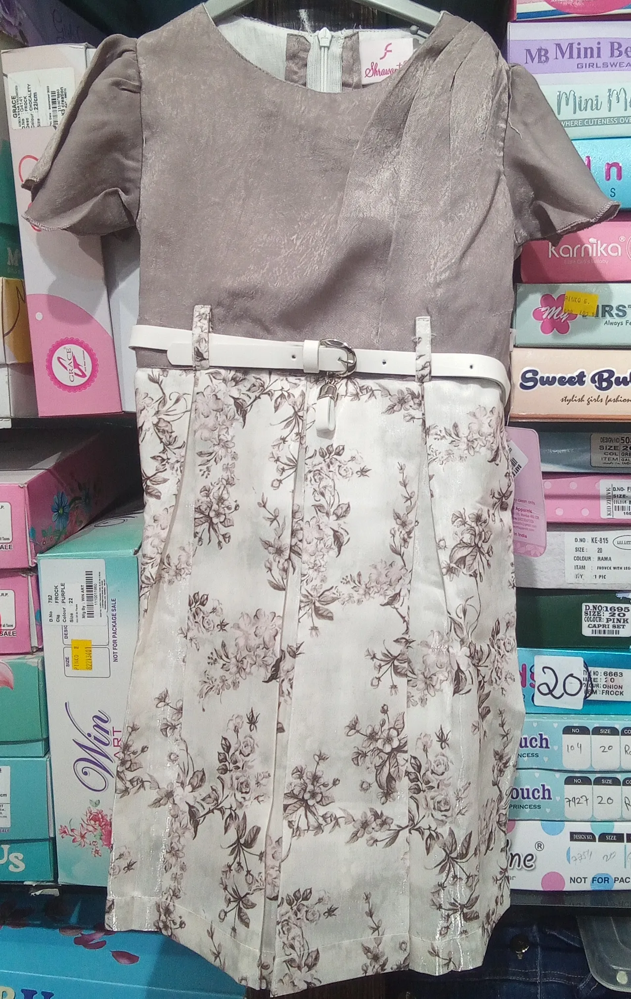 Shagufta Floral Dress view 3