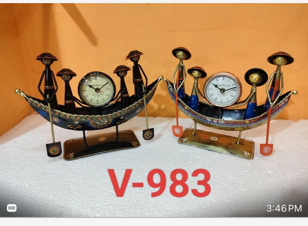 Decorative Boat Clocks view 2
