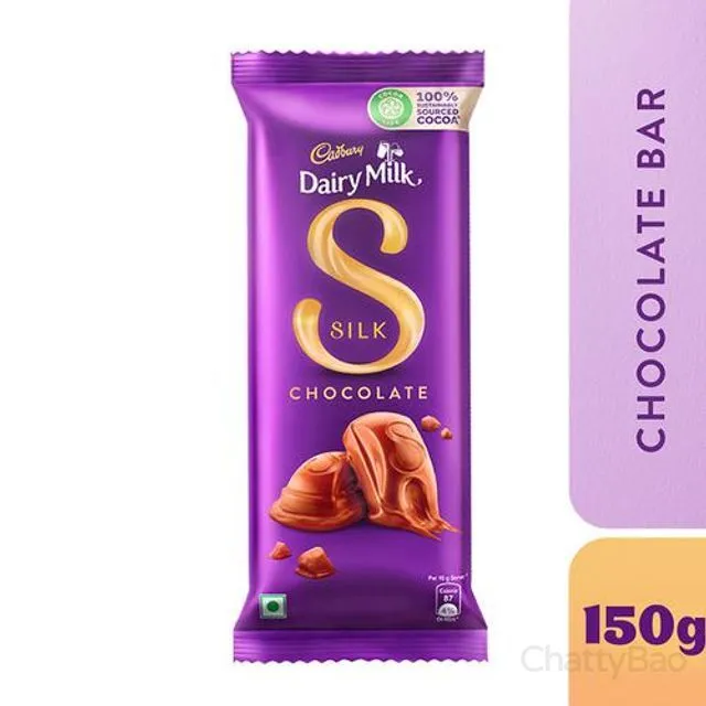 Cadbury Dairy Milk Silk Chocolate Bar 150 g view 2