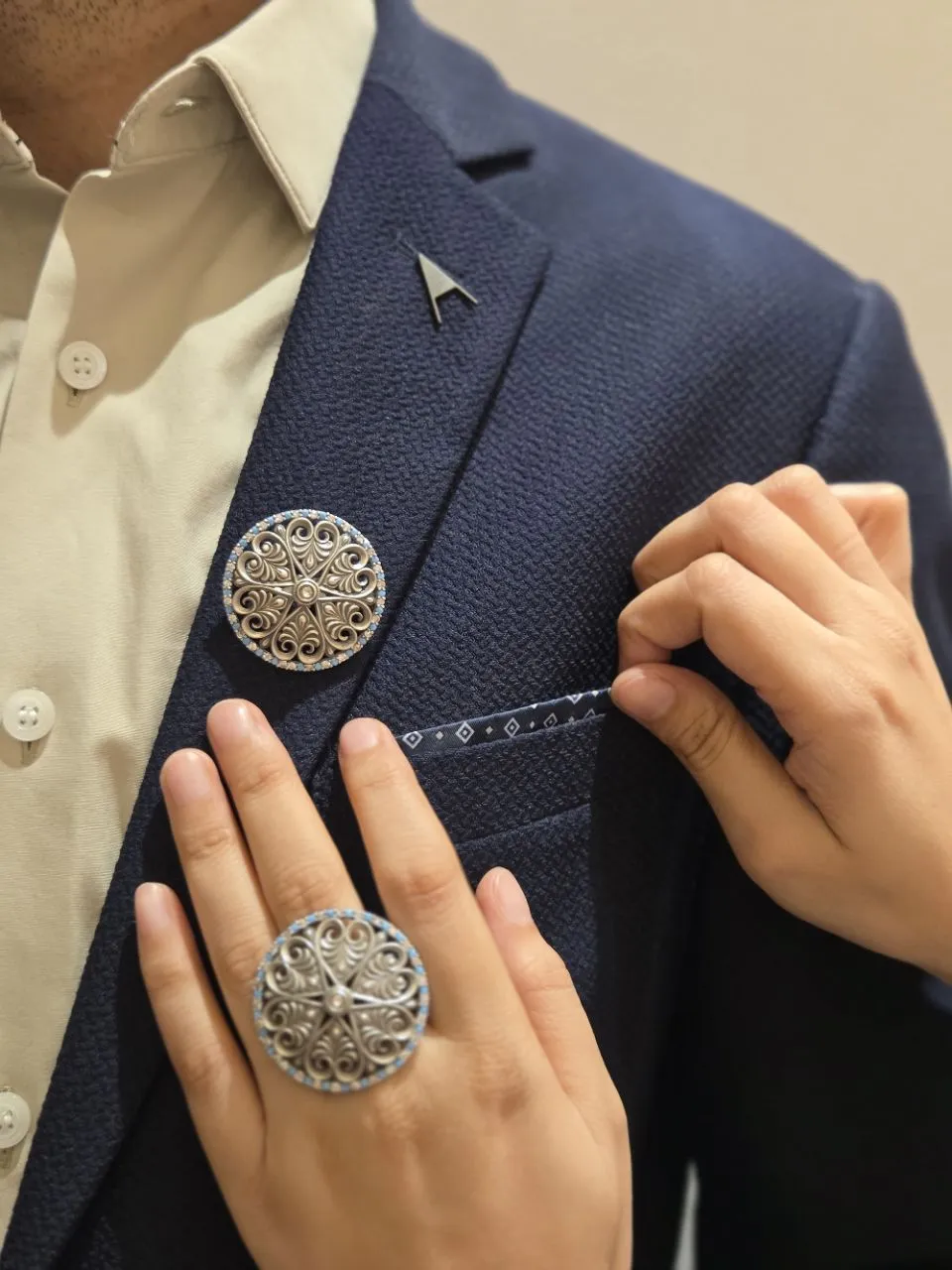 Silver Brooch