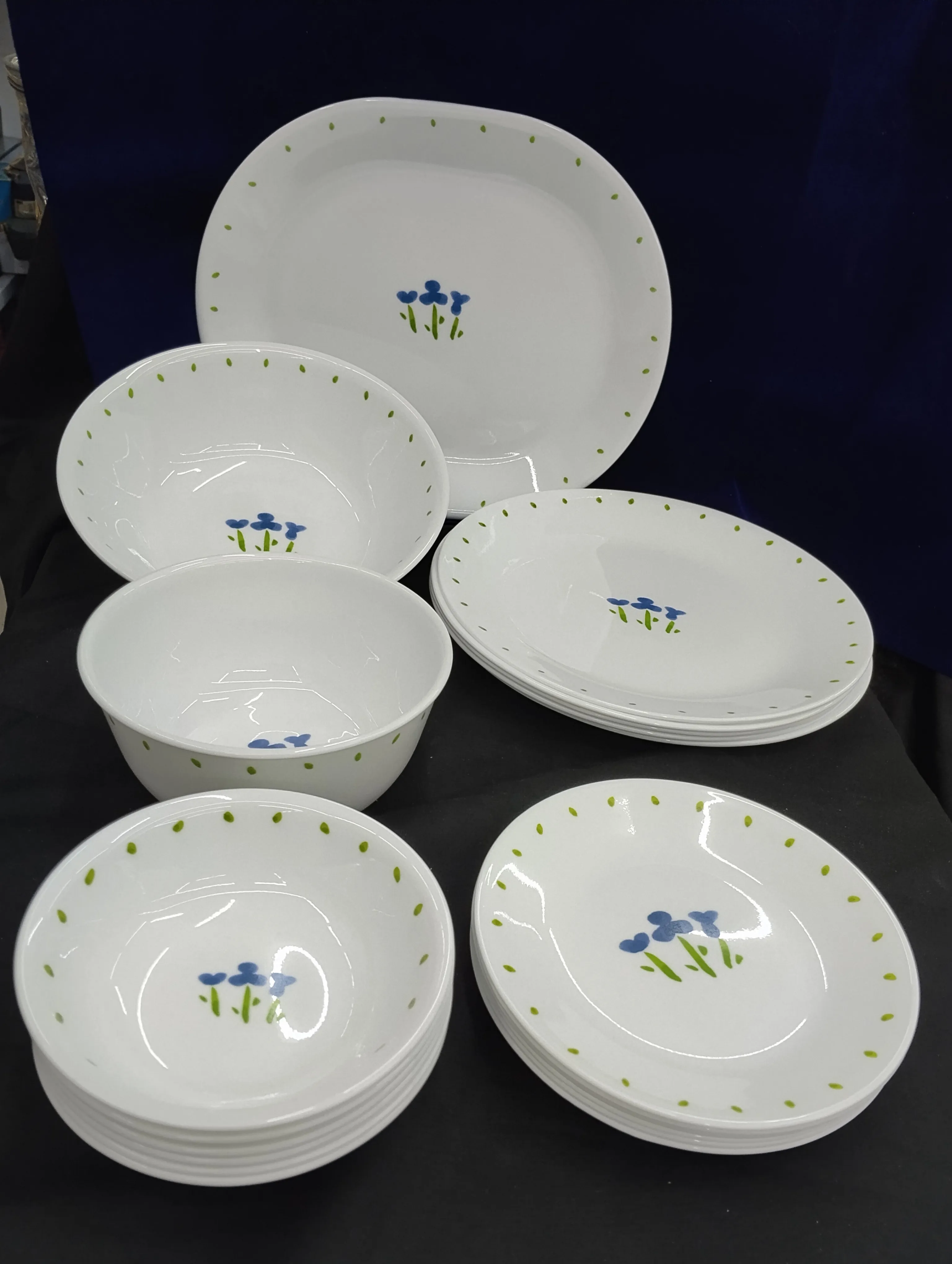 Floral Crockery Set view 2