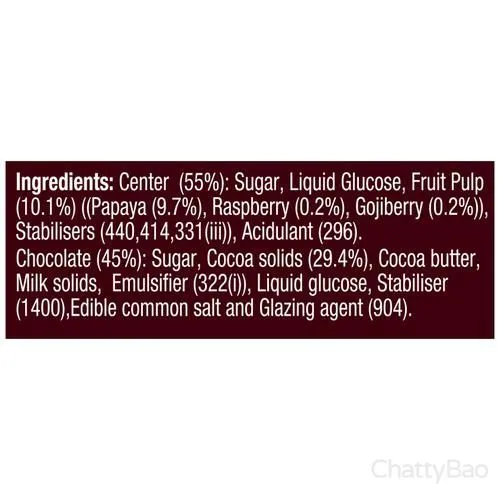 Hersheys Exotic Dark Chocolate Raspberry & Goji 100 g view 5