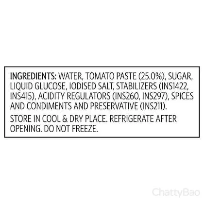 Veeba Tomato Ketchup - Chef's Special 900 g view 5
