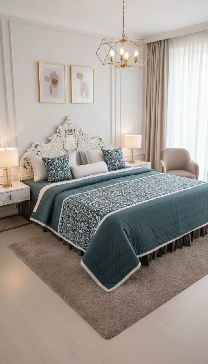 Elegant Dreams Bed Cover view 2