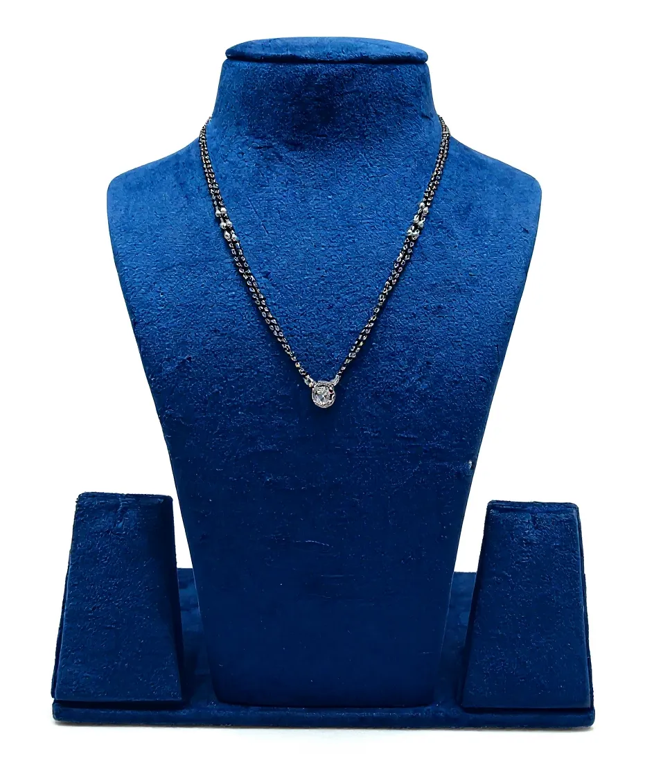 Diamond Pendant Necklace 1 view 2