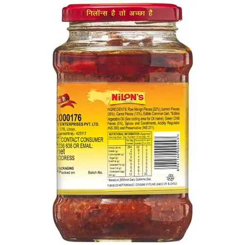 Nilons Mixed Pickle 400 g view 2