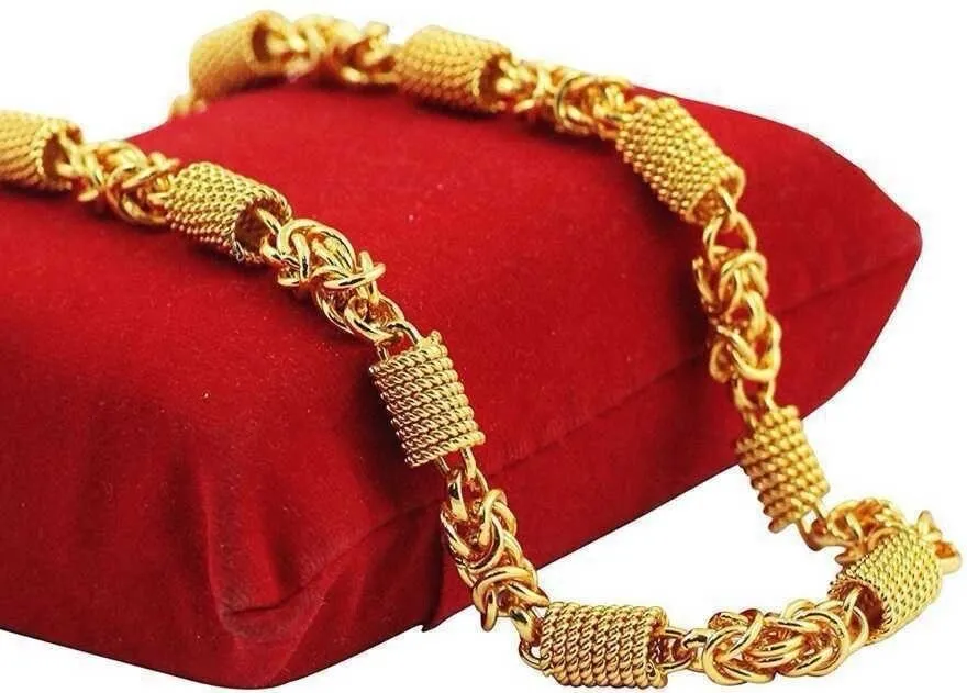 Gold Plated Designer Brass Chain | Ideal For Men And Women view 5