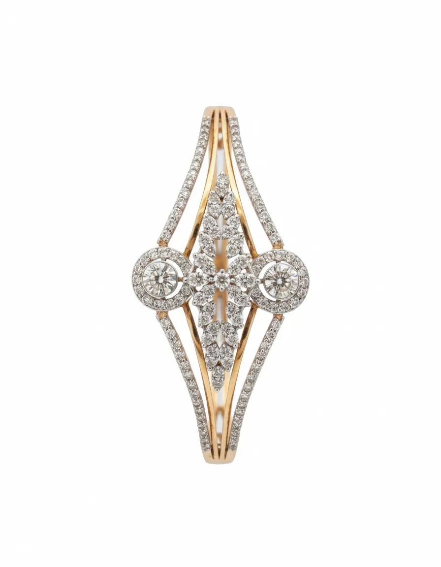 Diamond Bangle view 2