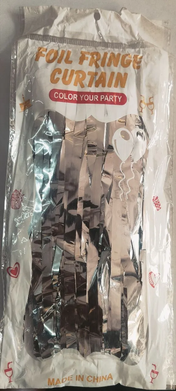 Foil Fringe Curtain view 3