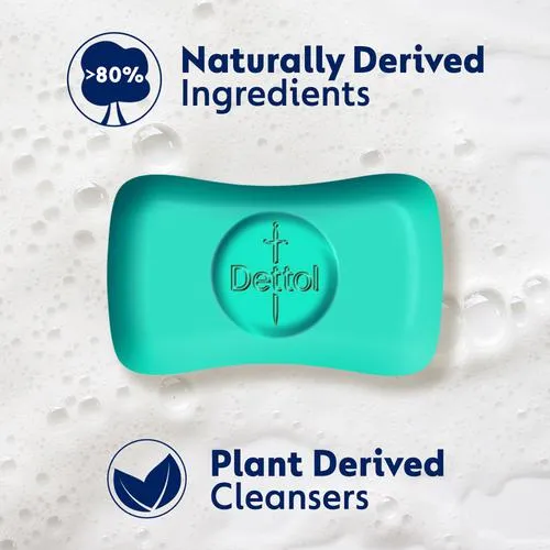 Dettol Cologne Fresh Bathing Soap (Pack of 4 x 100 g each) view 3