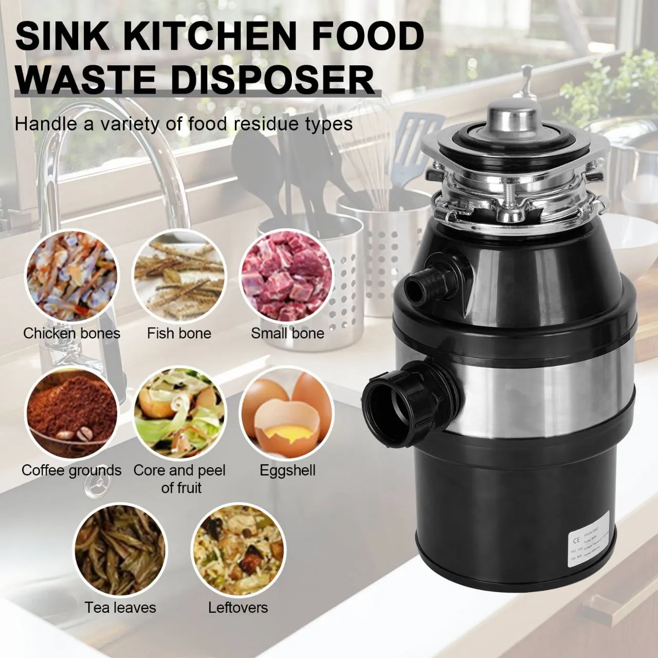 Food Waste Dispenser Sinks view 4