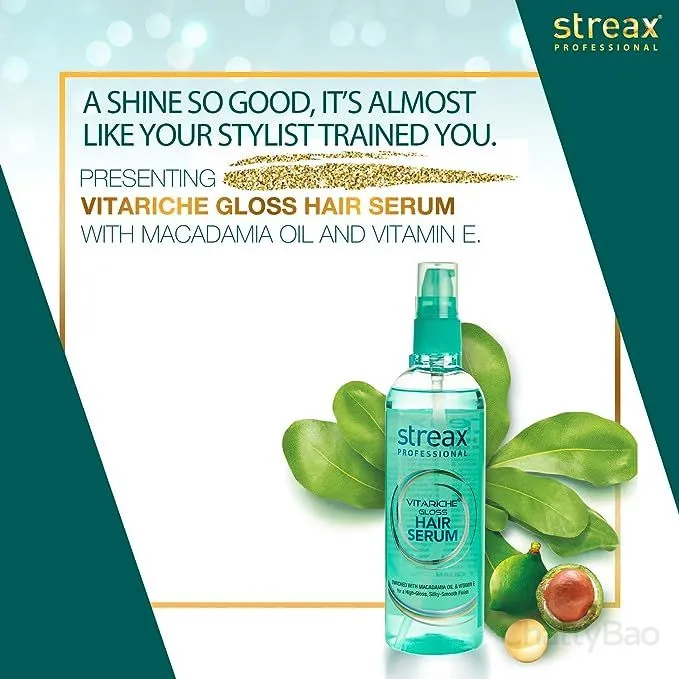 Streax Professional Vitariche Gloss Hair Serum 200 ml view 2