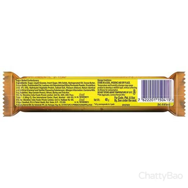 Cadbury 5 Star Chocolate Bar 40 g view 2