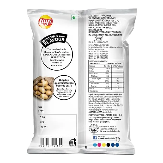 Lays Masala Magic 52 g view 2