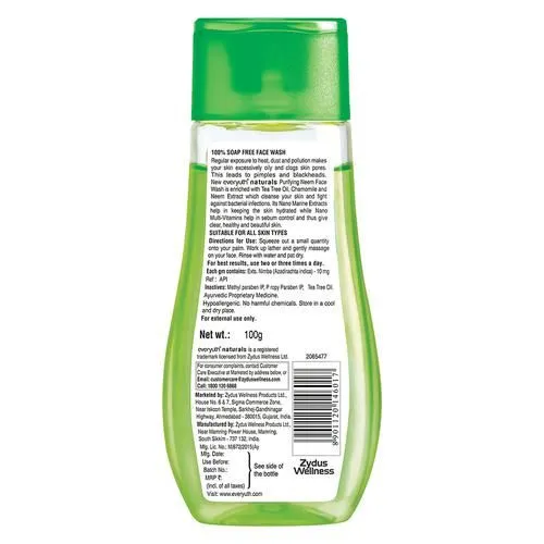 Everyuth Naturals Purifying Neem Face Wash 100 g view 2