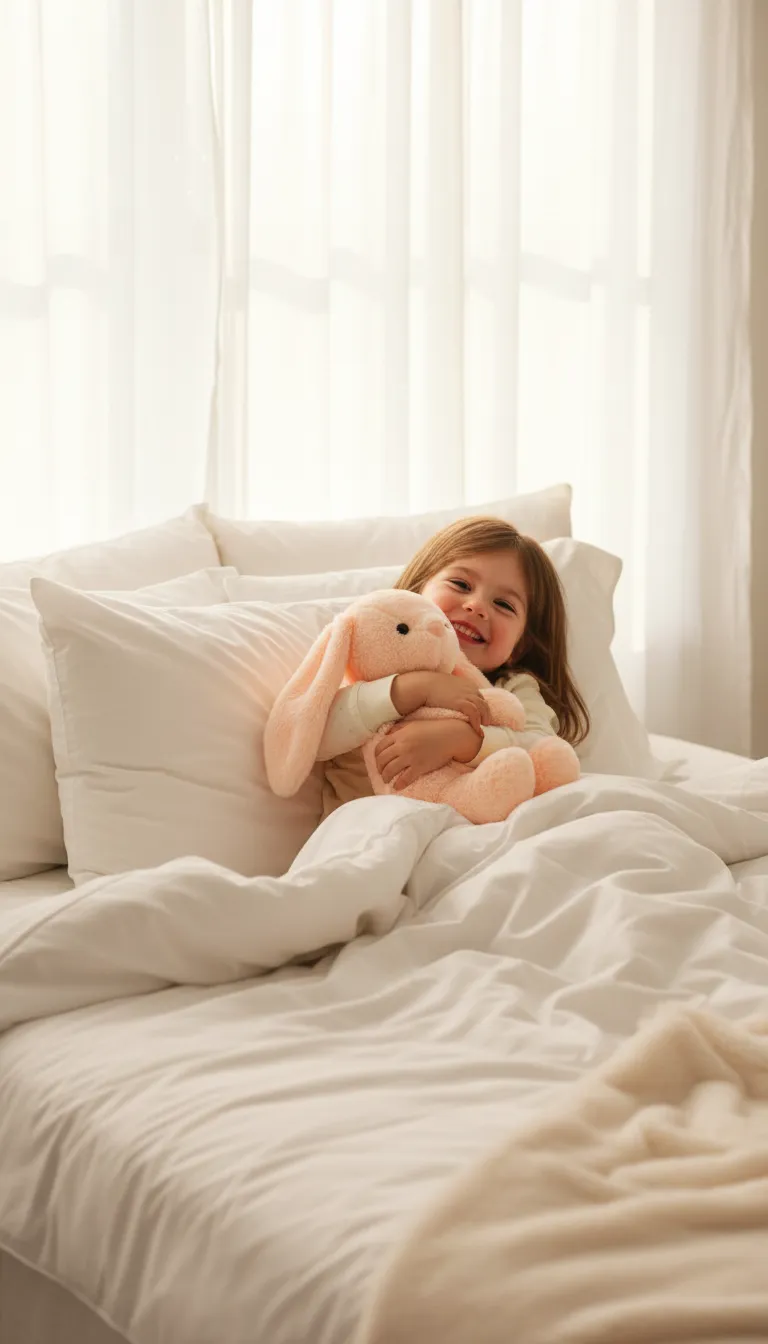 Plush Bunny Toy Mirada view 3