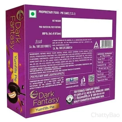 Sunfeast Dark Fantasy - Yumfills Pie 253 g view 2