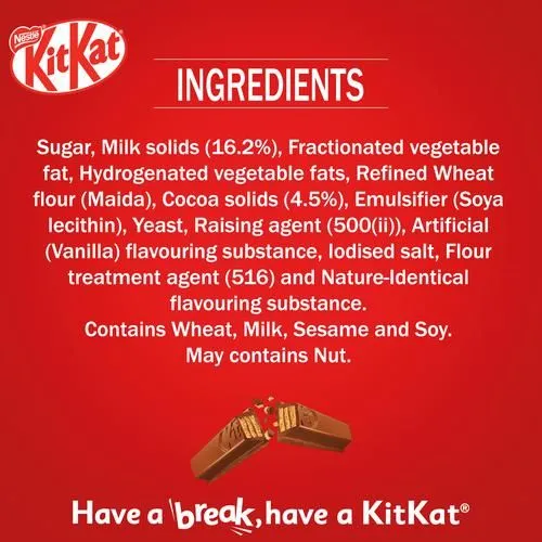 Nestle Kitkat Coated Wafer 37.3 g view 2