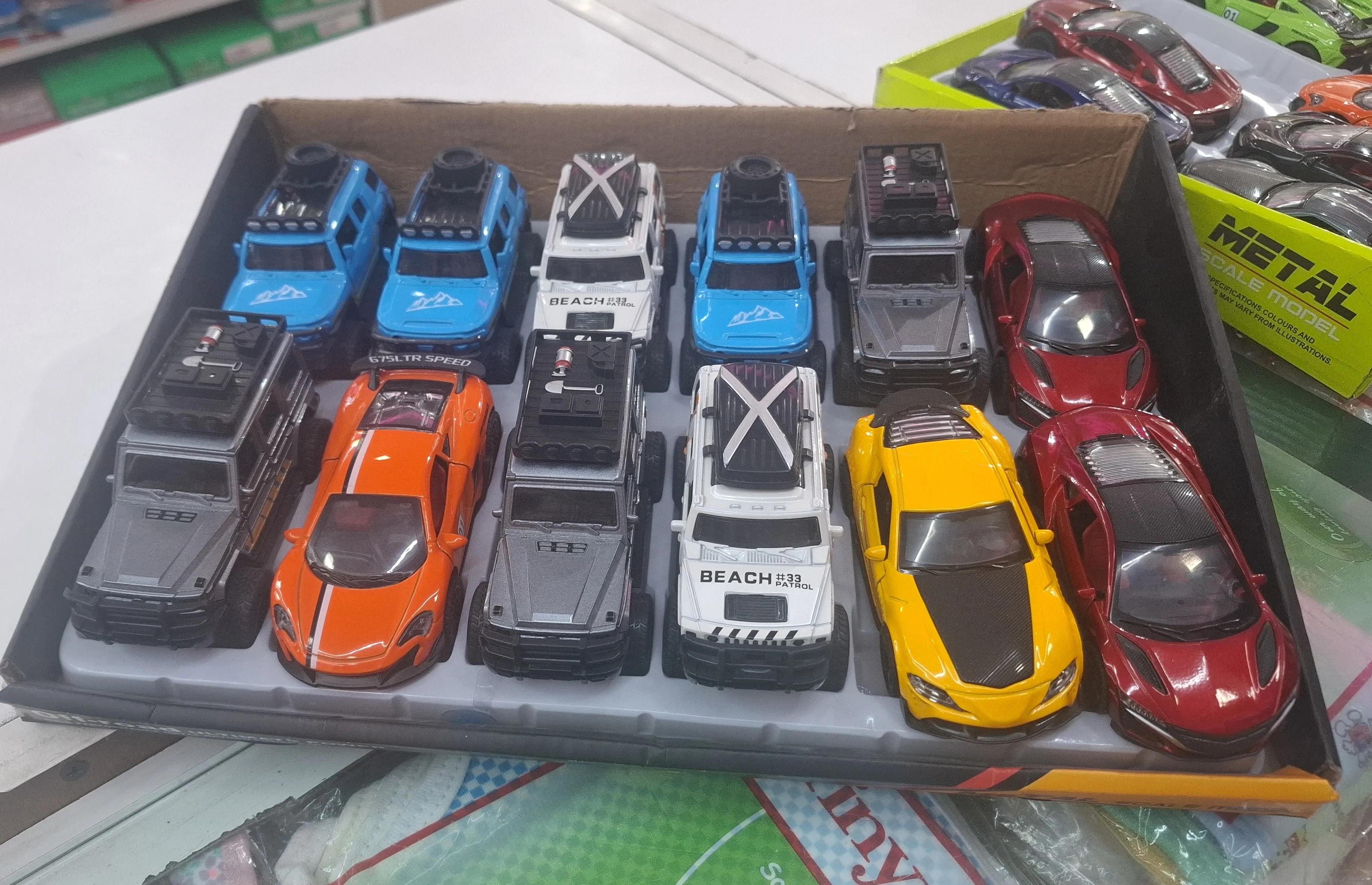 Metal Scale Model Cars view 2