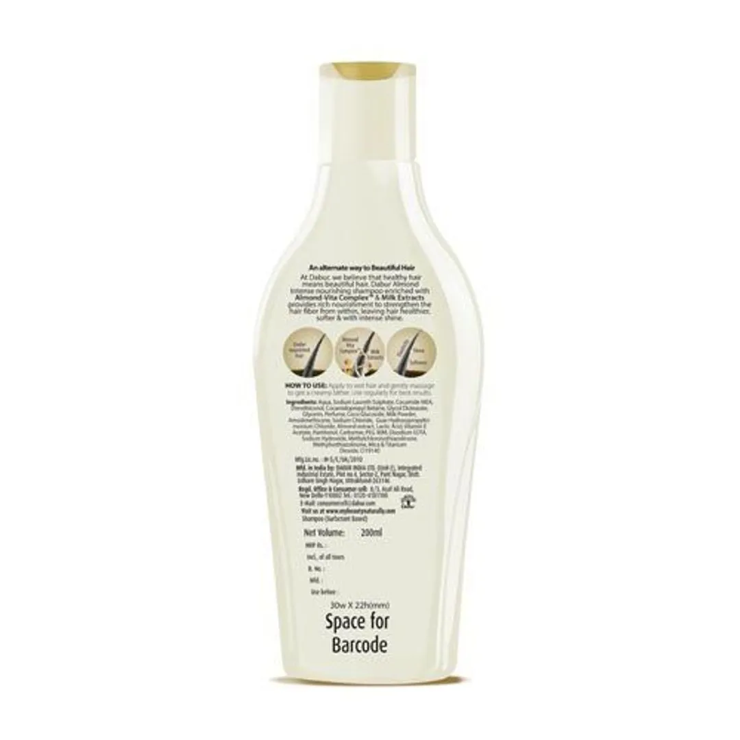 Dabur Almond Shampoo 200 ml view 2