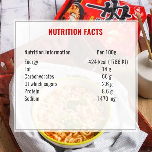 Nongshim Shin Ramyun Noodle Soup - Gourmet Spicy 120 g view 3
