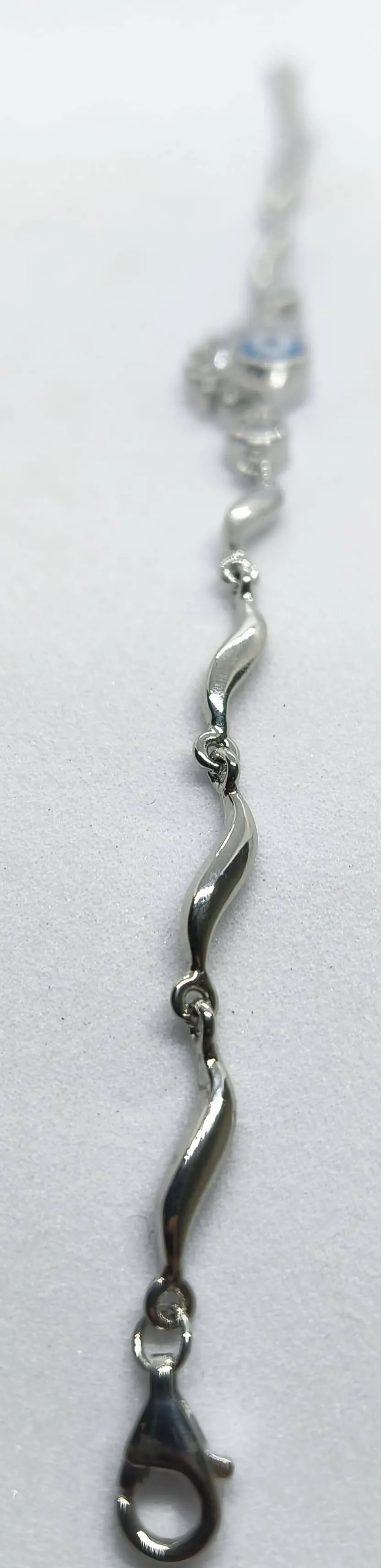 Silver Evil Eye Bracelet (AVSBR-16) view 5
