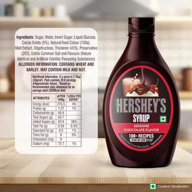 Hersheys Chocolate Syrup 623 g view 3