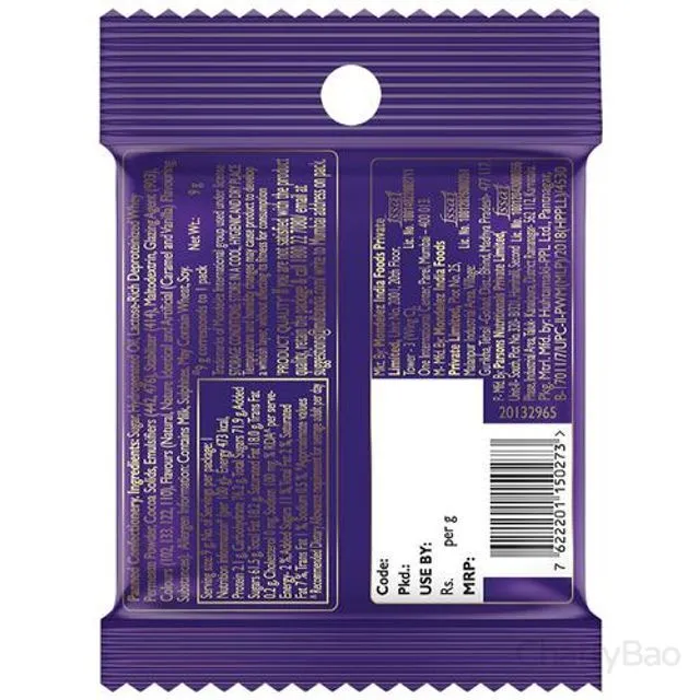 Cadbury Dairy Milk Chocolate Shots 18 g view 2