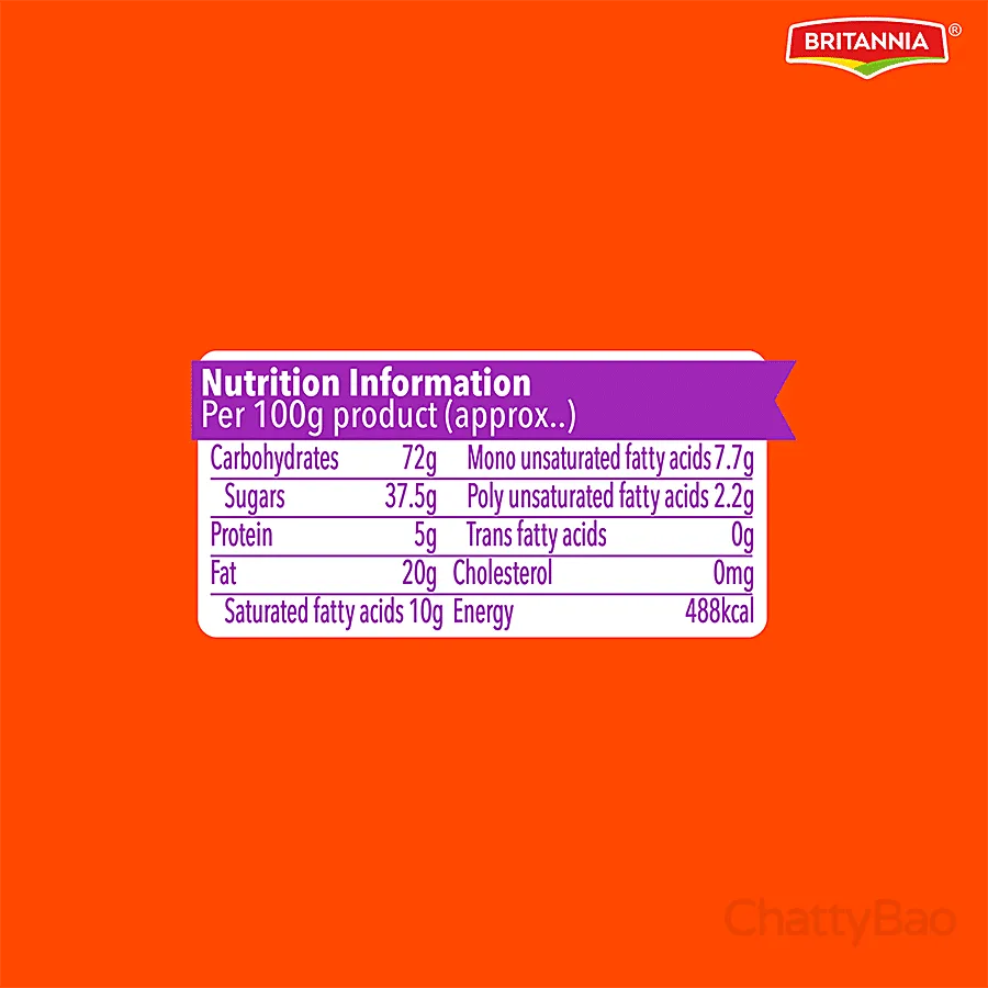Britannia Bourbon Biscuits 100 g view 3