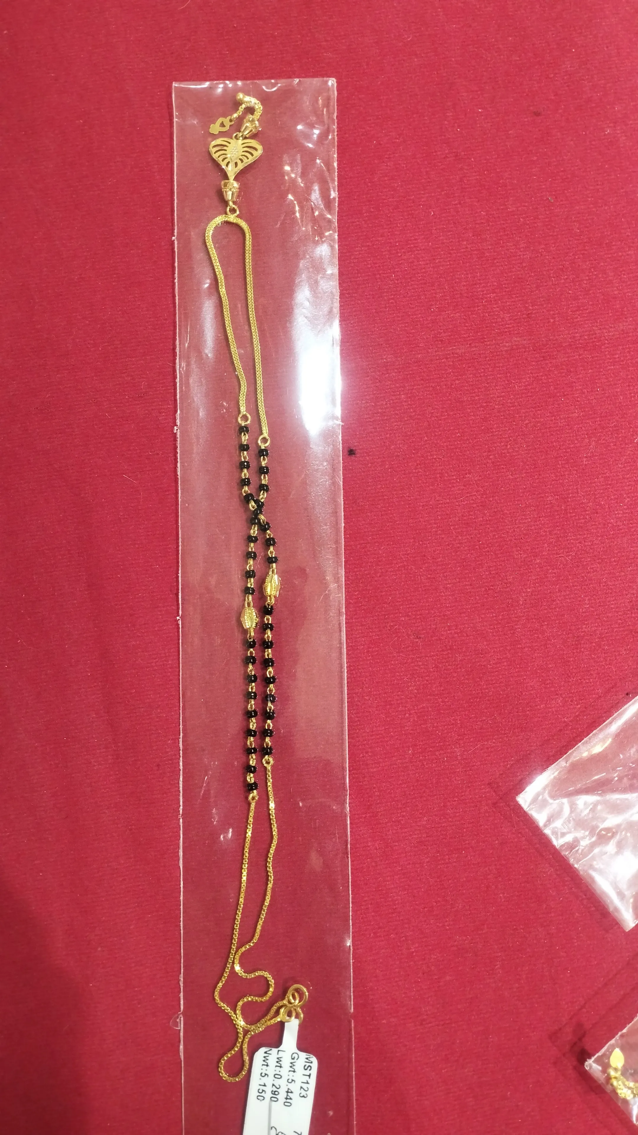 Gold Mangalsutra view 2