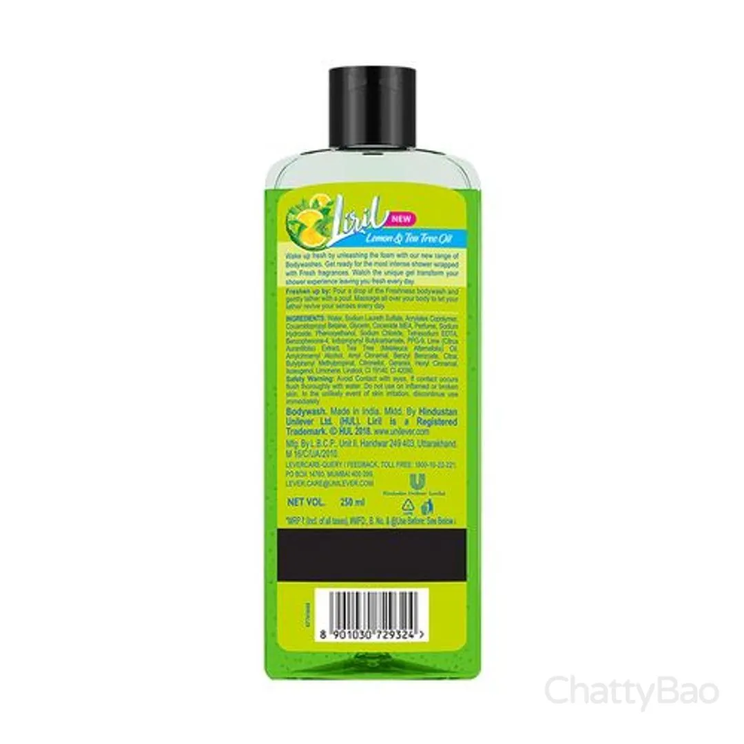 Liril Lemon & Tea Tree Oil Body Wash 250 ml view 2