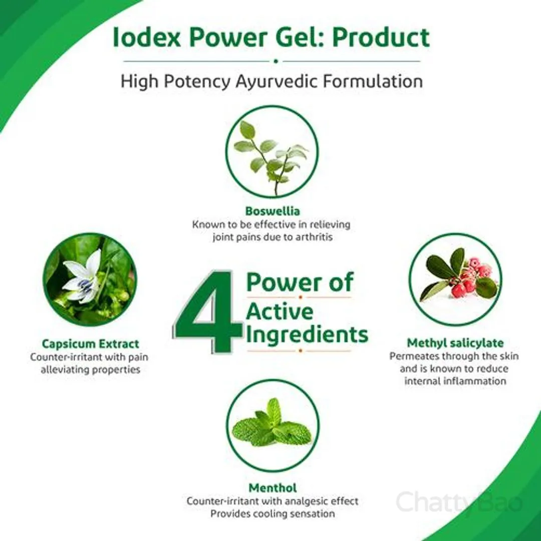 Iodex Power Gel Body Pain Expert 30 g view 3