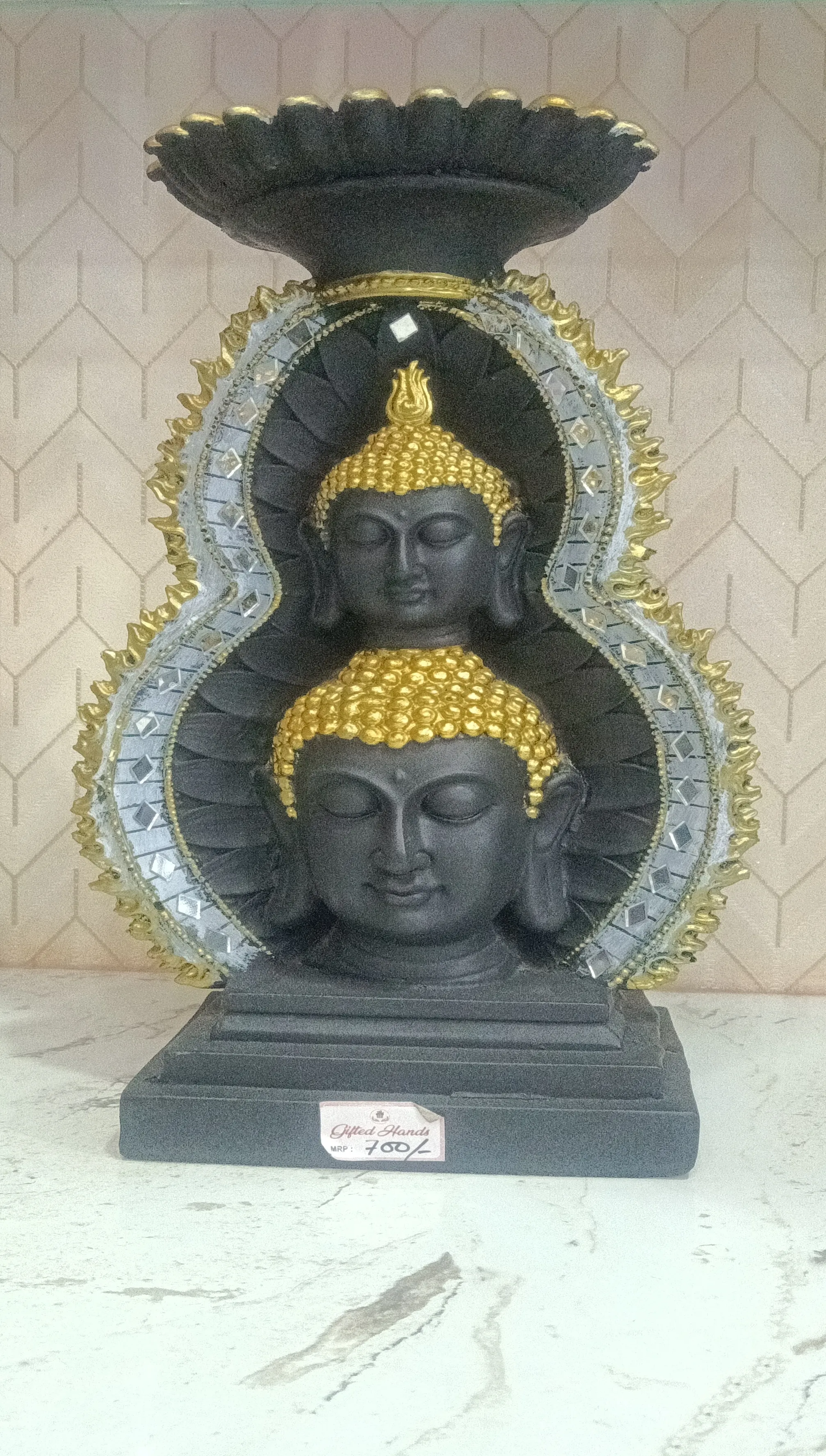 Gifted Hands Buddha Statue view 2