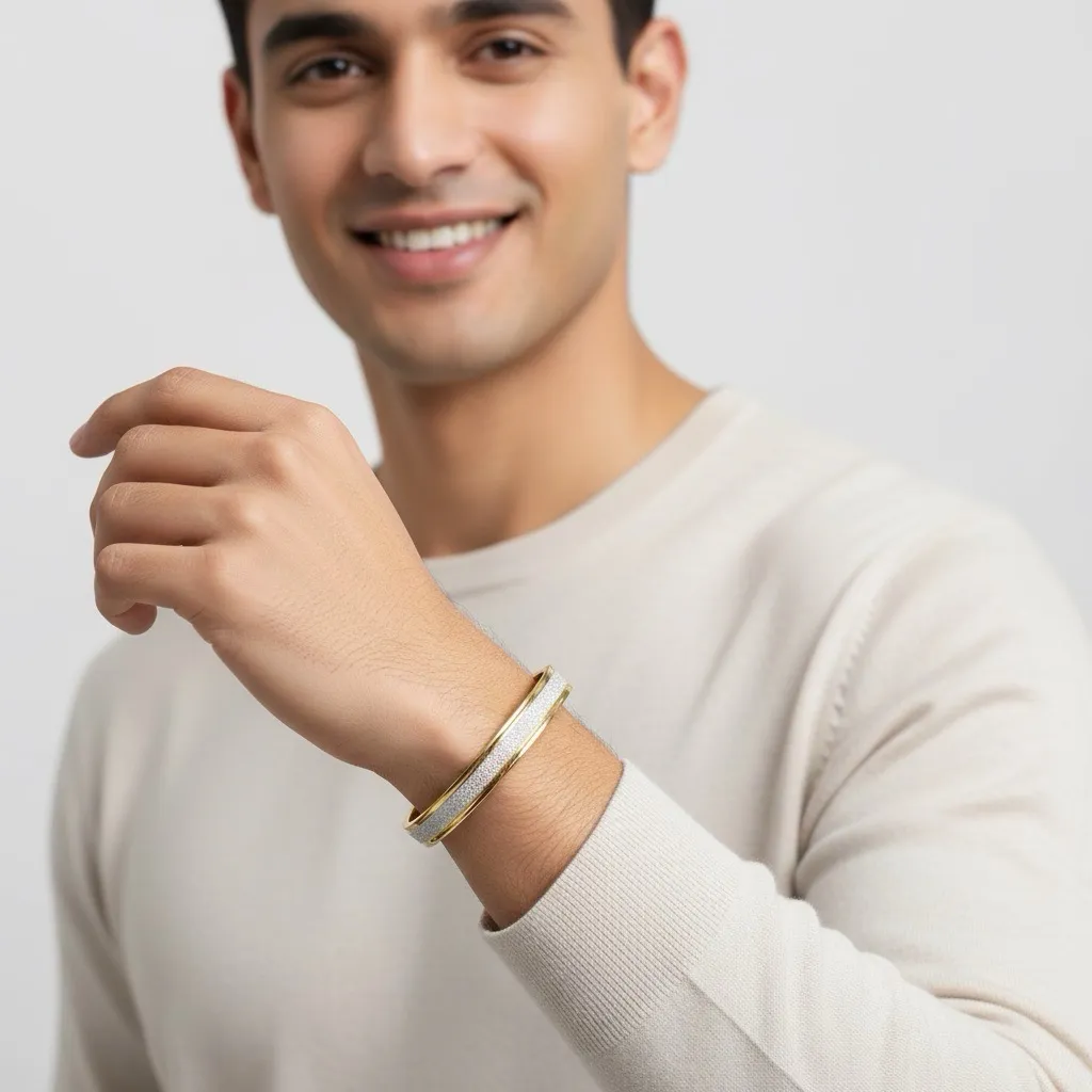 Golden and Silver Kada