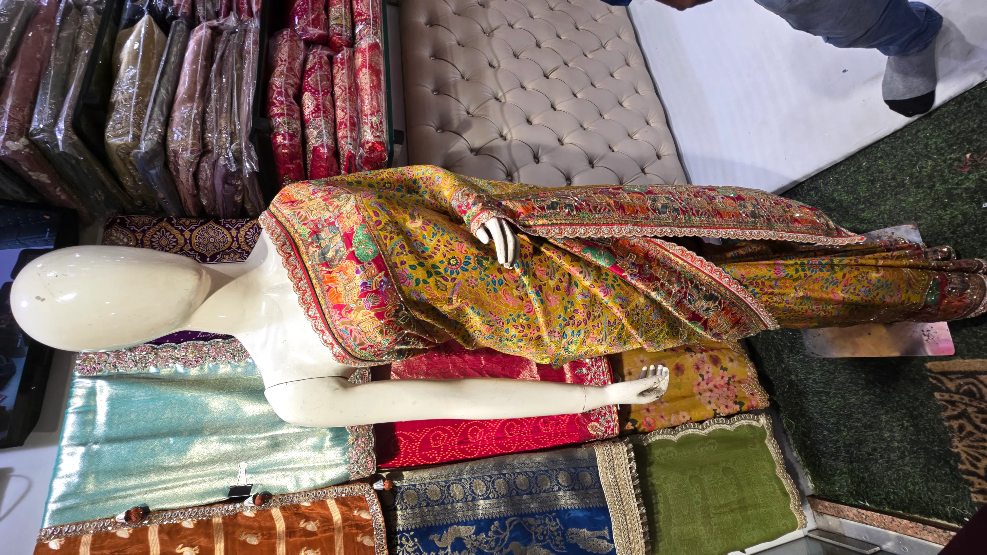 Embroidered Saree view 2